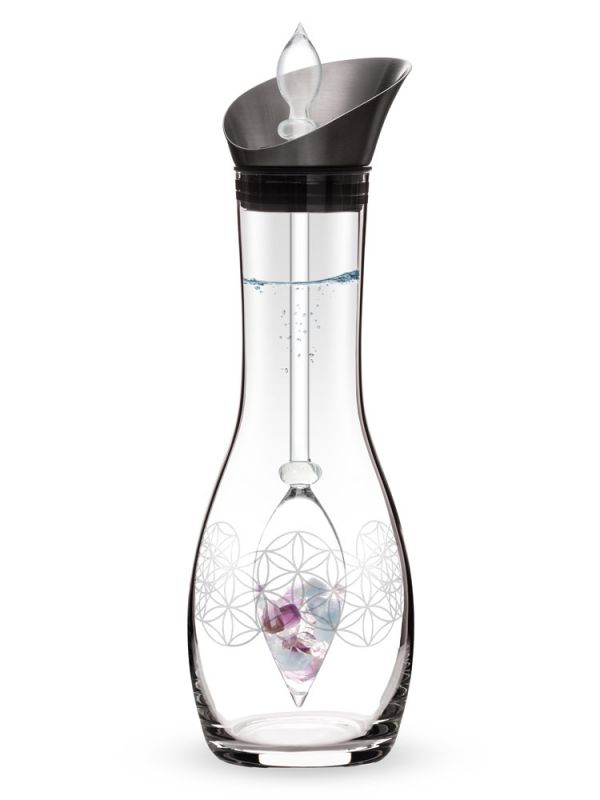 DECANTER + FLOWER OF LIFE SET