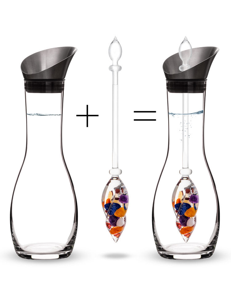 DECANTER ERA + JUBILEE AYURVEDA VIAL SET