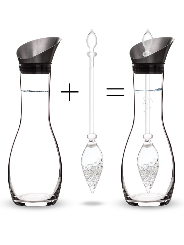 DECANTER ERA + DIAMOND VIAL SET