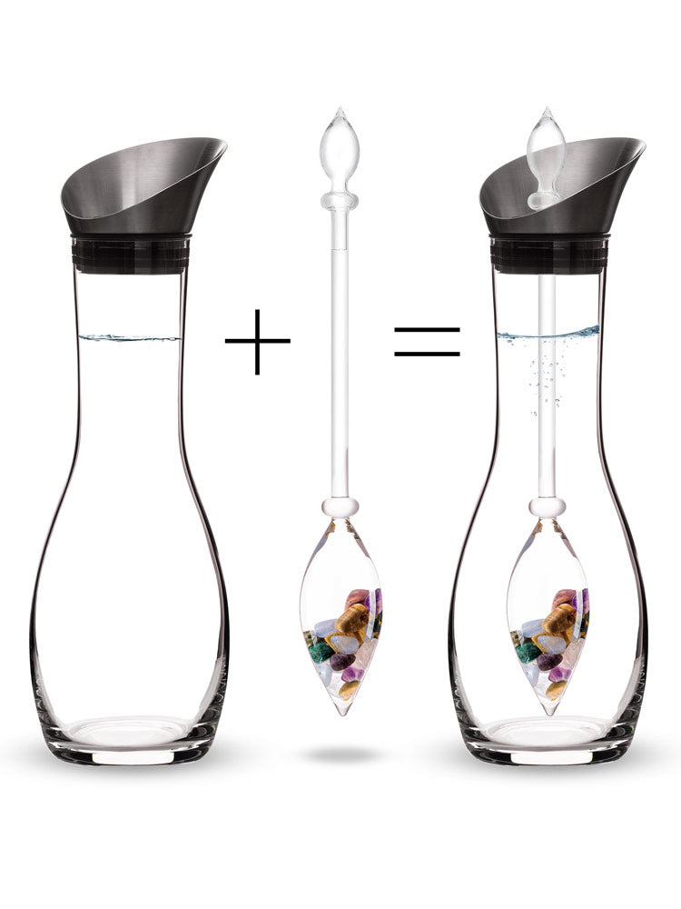 A DECANTER ERA + FIVE ELEMENTS VIAL SET