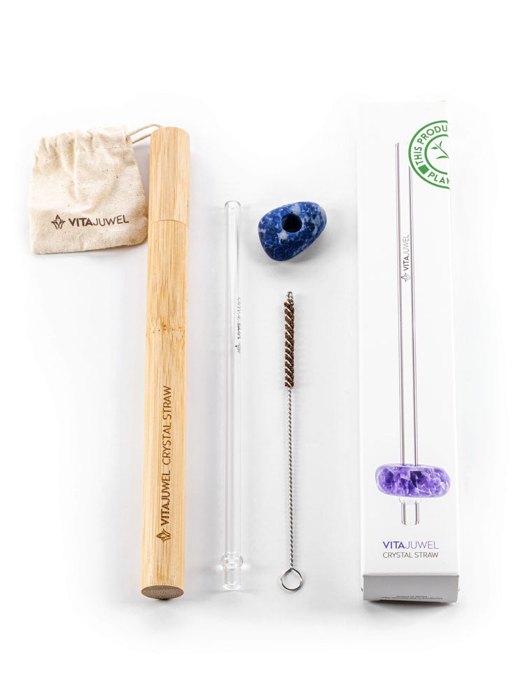 CRYSTAL STRAW | SODALITE