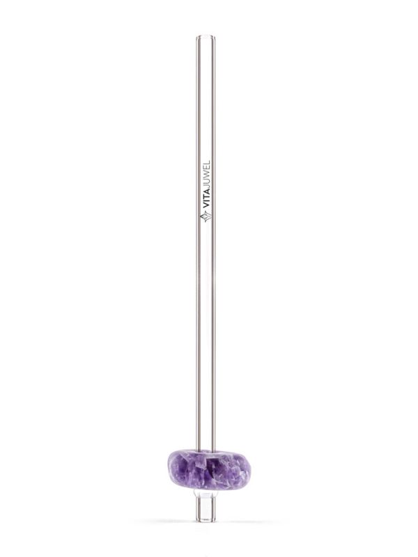 CRYSTAL STRAW | AMETHYST