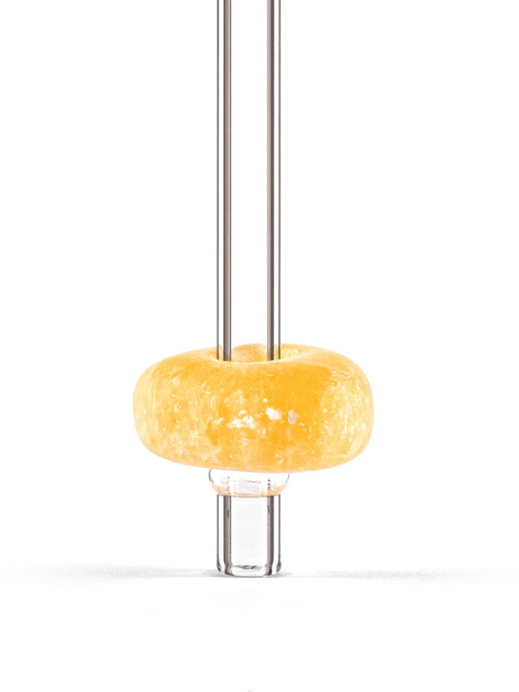 CRYSTAL STRAW | ORANGE CALCITE